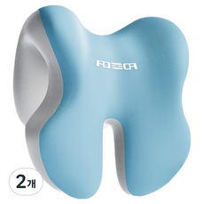소울리치 숄더릴랙스 사무실 낮잠베개, 블루그레이, 2개