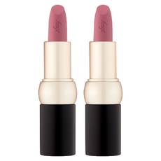 THE FACE SHOP 菲詩小舖 fmgt 全新大膽天鵝絨唇膏, 2個, 3.5克, 15號苦玫瑰