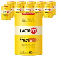 Chong Kun Dang 鍾根堂 LACTO-FIT Gold 80包, 160g, 12個