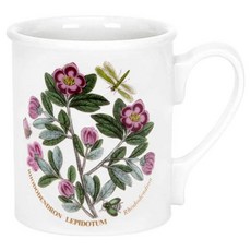 포트메리온 보타닉가든 브렉퍼스트 머그컵 260ml, 로더덴드론, 1개