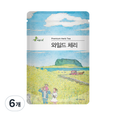 아름드레 삼각티백 와일드체리, 1.5g, 25개입, 6개