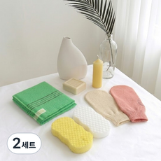 REAL PICKY 頂級身體護理6件組, 混合色, 2套