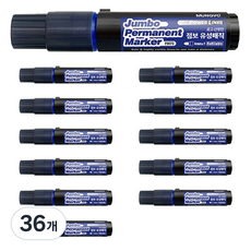 MUNGYO 巨無霸油性筆, 36個, 藍色