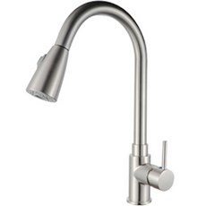 大淨水不鏽鋼鵝頸水龍頭 A型 D11, 1個