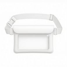 Tamsaa IPX8等級 防水包 手拿包 斜背包 防水袋, 1個, 白色