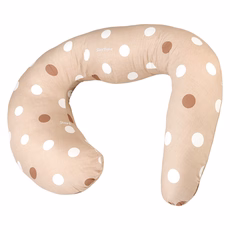 福朵孕婦側睡舒眠枕 孕前孕後一次滿足 布套可拆洗 舒緩腰脊下肢壓力, 焦糖點