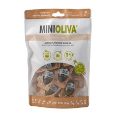MINIOLIVA 大蒜風味橄欖油隨身包, 8ml, 12個