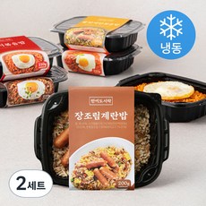 편한한끼 식단도시락 볶음밥 6팩 세트 (냉동), 1.24kg, 2세트