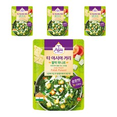 T Asia KITCHEN 即食印度菠菜起司咖哩, 170g, 4個