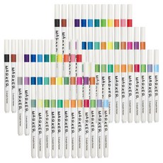 觸感壓克力麥克筆組, 2套, 36色