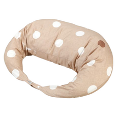 Fuddo 福朵 俏媽咪月亮枕 155 x 28 x 20cm, 焦糖點, 1入