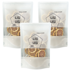 니칩내칩 씨없는 건조 레몬칩, 35g, 3개