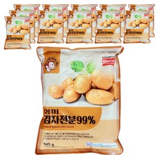 화미_감자전분(99%), 500g, 12개