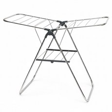comet Home 翼型折疊式曬衣架, 不鏽鋼 銀色