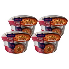 장인라면 얼큰한맛 컵 106g, 4개
