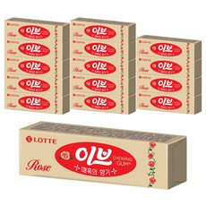 LOTTE 樂天 Eve玫瑰口香糖, 26g, 15入
