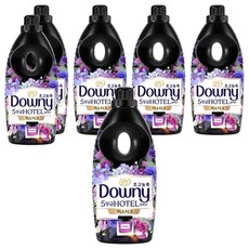 다우니 초고농축 호텔 컬렉션 섬유유연제 미스티크 본품, 1L, 1개입, 6개