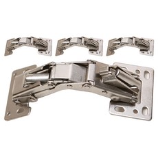 Choice Hardware 免鑽孔緩衝150度鉸鏈, 4個