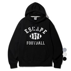 ALVINCLO 男女通用 Escape 刷毛寬鬆版型連帽T恤 AVH924