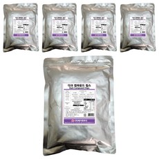 햇살나래 다크 컴파운드 칩스, 350g, 5개