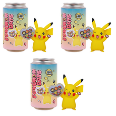 SONOKONG 寶可夢皮卡丘的日子隨機公仔, 3個