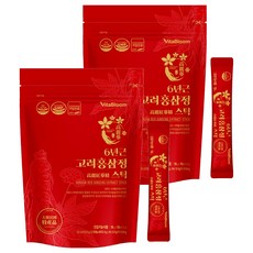 6年根高麗紅蔘精華飲 15條入, 2個, 150克