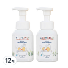 ATOMONDE Derma Bath&洗髮精, 300g, 12個