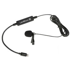 Saramonic 楓笛 LavMicro Di 全向性領夾式麥克風 Lightning接頭 iPhone/iPad適用, 黑色