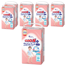GOO.N 大王 日本製 肌快適褲型尿布 9~14kg, L, 264片