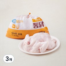 체리부로 싱싱닭고기 통닭, 800g, 3개