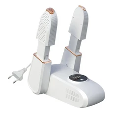 Smart Bearing 智慧魔力 多功能可定時數位顯示伸縮除臭烘鞋機, 白色
