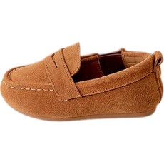 BabyZZam 孩童麂皮樂福鞋