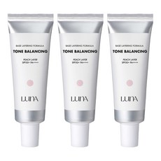 루나 베이스 레이어링 포뮬라 프라이머 40ml, 피치레이어, 3개