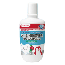 ChuChu 乳酸潔牙漱口水 L8020乳酸菌 蘋果薄荷味 低刺激, 300ml, 1瓶