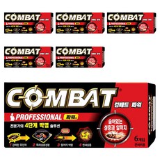 컴배트 파워 부착형 살충제 큰바퀴용, 6개