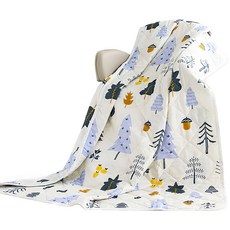 Blue Cat 藍貓 台灣製造石墨烯涼被, 秘密森林