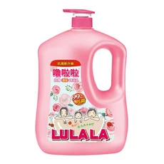 嚕啦啦 沐浴乳 玫瑰香氛, 99%抗菌, 1850g, 1瓶