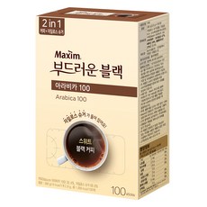 Maxim 麥心 即溶美式咖啡粉隨身包, 2.8g, 100包, 1盒
