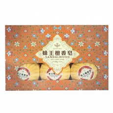 QUEEN BEE 蜂王 檀香皂禮盒, 100g, 6個