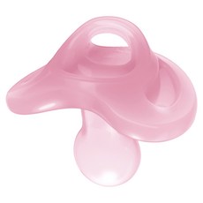 NUK Sensitive 安撫奶嘴, 100%柔軟矽膠, 貼合寶寶臉部曲線, 第2階段 6-18個月, 粉色, 1個