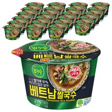 오뚜기 컵누들 베트남 쌀국수, 88.5g, 24개