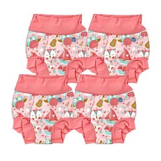 Splash About Happy Nappy 3D加強版 游泳尿布褲, 超大型(2XL), 4件