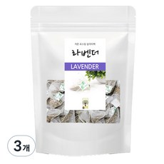 숲으로허브 라벤더 삼각티백, 100개입, 3개, 1g
