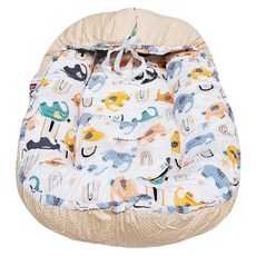 嬰兒床中床 02 1.2gk 0歲以上, 彩色大象, 1個