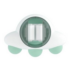 E.dot 3D立體造型工具拖把夾 拖把掛架, 1個, 飛船