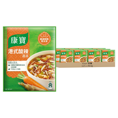 Knorr 康寶 自然原味 港式酸辣濃湯, 46.6g, 12包