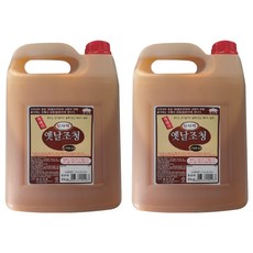 한강 진사댁 재래식 옛날 조청, 8kg, 2개