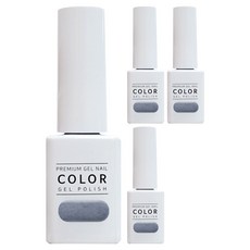 더젤 프리미엄 젤네일, 230호 울리 그레이, 10g, 4개