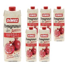디메스 석류 착즙 주스, 1L, 6개