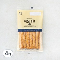 삼진어묵 해물네모 어묵, 280g, 4개